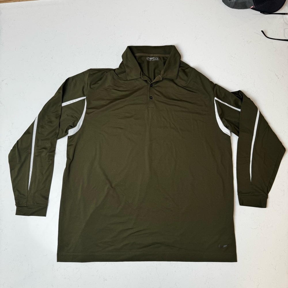 Nike Golf Dark Green Polo Shirt